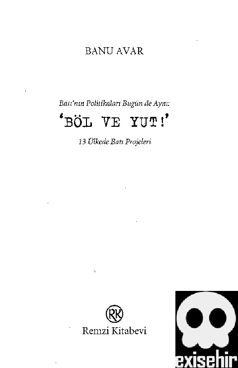 Böl Yut-Batının Politikları Bugünde Aynı-Banu Avar-2008-303