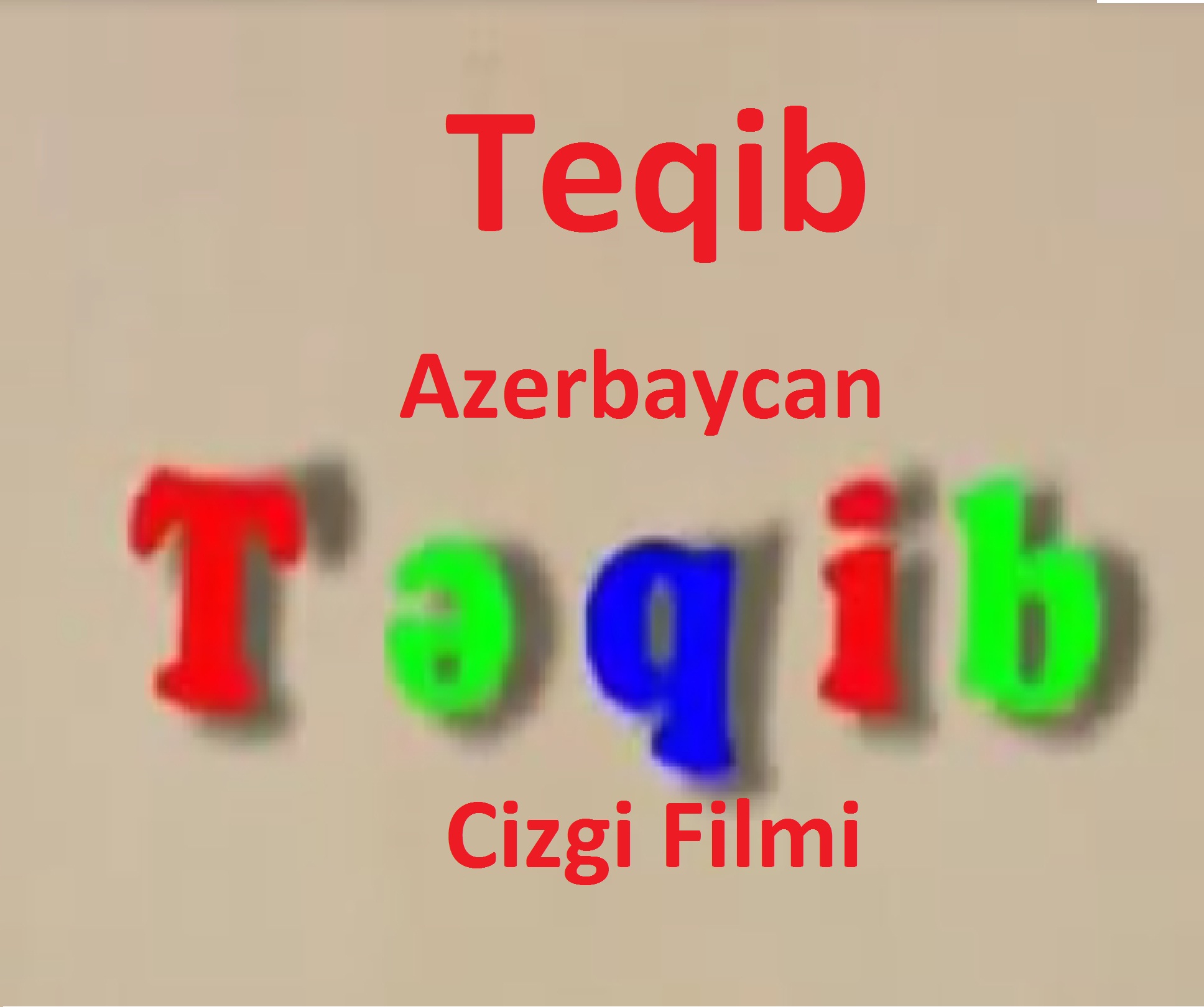 Teqib-Azerbaycan Cizgi Filmi