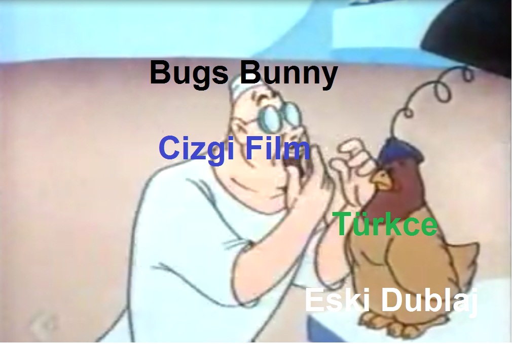 Deney Tavşanı-Bugs Bunny- Cizgi Film-Türkce- Eski Dublaj