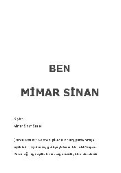 Ben Mimar Sinan-Turqut Özakman-24