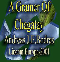 A Gramer Of Çağatay - Andreas J.E.Bodras