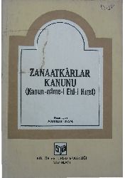 Zanaatkarlar Qanunu-Kanunnameyi Ehli Xiref-Abdullah Uysal-1982-103s