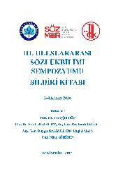 III.Uluslararası Sözlükbilimi Simpozyomu Bildiri Kitab-2016-1002s