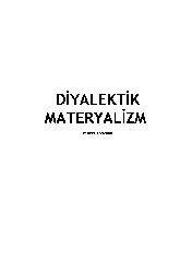 Diyalektik Materyalizm-Hikmet Qıvılcımlı-2012-37s