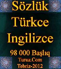 Türkce-Ingilizce Sözlük-98 000 Başlıq