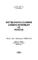 Eğitim Sosyolojisinde Çağdaş Quramlar Ve Türkiye-Mahmud Tezcan-1993-119s