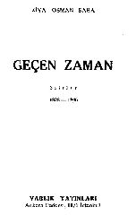 Geçen Zaman-Şiirler-1928-1946-Ziya Osman Saba-1947-115