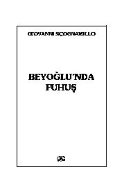 Beyoğlunda Vuhuş-Giovanni Scognamillo- 1994-161s