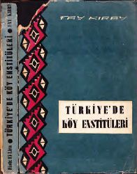 Türkiyede Köy Enstitüleri-Fay Kırby-1962-389s