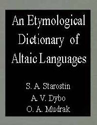 An Etymological Dictionary of Altaic Languages