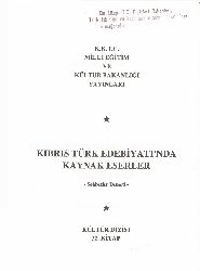 Qibris Türk Edebiyatında Qaynaq Eserler-Söhbetler Demeti-1993-112s