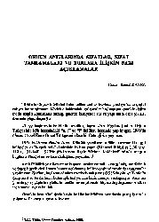 Osman Kemal Kayra - Orxun Anıtlarında Sıfatlar, Sıfat Tamlamaları ve Bunlara İlişkin Bazı Açıklamalar