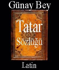 Tatar Sözlüğü-Günay Bey