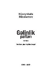 Gelinlik Paltarı-Ruman-Hüseynbala Mirelemov-Baki-2009-367s