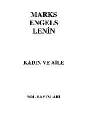 Qadın Ve Aile-Marks-Engels-Lenin -2002-213s