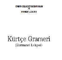 Kürtce Qrameri-Qurmançı Ağızlığı-Emir Celadet Bedirxan-Roger Lescot-1991-395s