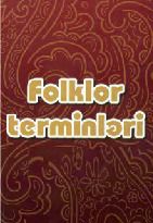 Folklor Terminleri -Ağaverdi Xelil-2010-140s