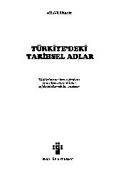 Türkiyedeki Tarixsel Adlar-Bilge Umar-1993-870s
