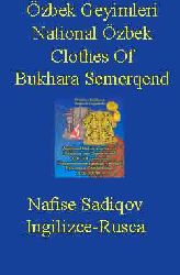 Özbek Geyimleri-National Özbek Clothes Of Bukhara Semerqend