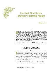 Şair Sakıb Efendi Hayatı-Vekfiyesi Ve Veqfetdiği Kitablar-Mehmed Qurdoğlu-2011-48s