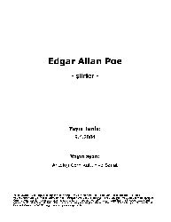 Şiirler-Edgar Allan Poe-27s