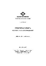 Osmanlıdan Lozana Batının Paylaşım Projeleri-Başkend Üniversitesi-2006-660s