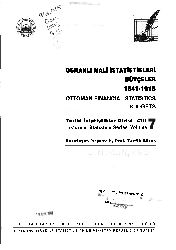7-Osmanlı Mali Istatistikleri Büdcesi-1841-1918-7-Tarixi Istatistikler Dizisi-Tevfiq Güran-2003-216s