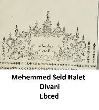Mehemmed Seid Halet Divani-Ebced-1843-71s