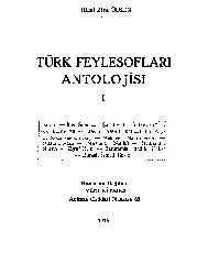 Türk Feylesufları Antolojisi-1-Hilmi Ziya Ülken-1935-159s