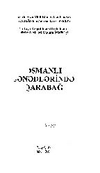 Osmanlı Senedlerinde Qarabagh-Baki-2011-616s