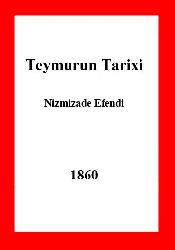 Teymur lengin tarixi - Nizamizade Efendi - 1277 hicri- Ebced- Daş Çapı