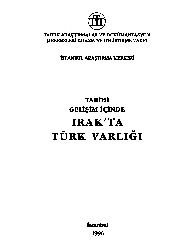 Tarixi Gelişim Içinde Iraqda Türk Varlighi-Sübhi Saatchi-1996-349s