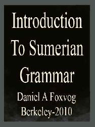 Introduction To Sumerian Grammar
