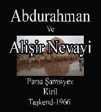 Abdurahman Ve Alişir Nevayi - Parsa Şamsiyev