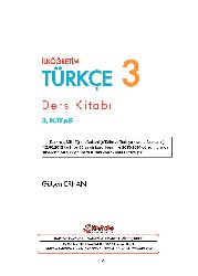 Ilköğretim Türkce Ders Kitabı-03.Sinif-1.Kitab-Gülşen Erxan-136s