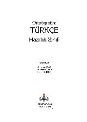Ortaöğretim Türkce Hazırlıq Sınfı-2016-208s