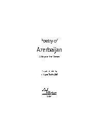 Poetry of Azerbaijan Drop in the Ocean-Eynulla Madali-Ingilizce-2010-353s