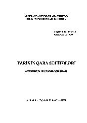 Tarixin Qara Sayfaları-Deporyasya-Soyqırım-Qaçqınlıq-Vaqif Arzumanlı-Nazim Mustafa-1998-218s