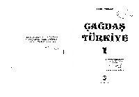 Çhağdaş Türkiye-1-Pars Tuğlaçı-1987-675s