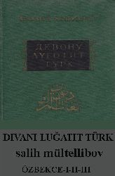 Divani Luğatit Türk (Özbek)-I-II-III