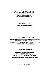 Osmanlı Devleti Dış Borcları-1854-1954-Döneminde Yüzyıl Süren Boyunduruq-Bilkend Özdemir-2009-183s