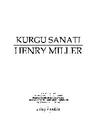 Qurqu Sanatı-Henry Miller-2010-22s