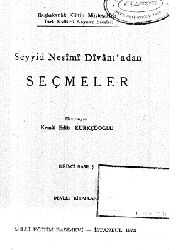 Seyyid Nesiminin Divanından Seçmeler-Kemal Edib Qurqçuoğlu-Istanbul-1973-412s