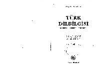 Türk Dil Bilgisi-Sesbilgisi-Biçimbilgisi-Cümlebilgisi-Heyder Ediskun-1999-407s