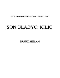 Son Gladyo-Qılıc-Alman Derin Devletinin Gizli Tarixi-Faruq Arslan-2004-238s