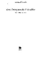 Islam Dunyasında Yahudiler-Bernard Lewis-Bahadır Sina Şener-2005-276s