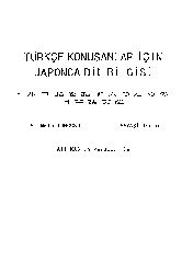 Türkce Qonuşanlar Için Japonca Dilbilgisi-1989-281s
