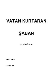Veten Qurtaran Şaban-Xeldun Taner-1977-106s