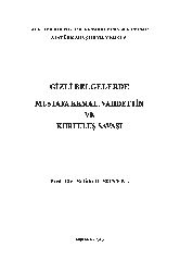 Gizli Belgelerde Mustafa Kemal-Vahdettin Ve Qurtuluş Savaşı-Salahi R. Sonyel-2010-240s