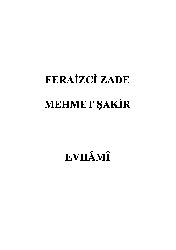 Evhami (Oyun)-Feraizçizade Mehmed Şakir-1989-137s